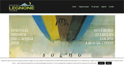 Desktop Screenshot of legnonetours.com
